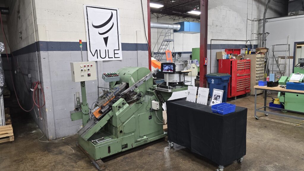 3/8″ Sanmei THI-10R #20 Flat Die Thread Roller w/Mule Rapid Setup Technology