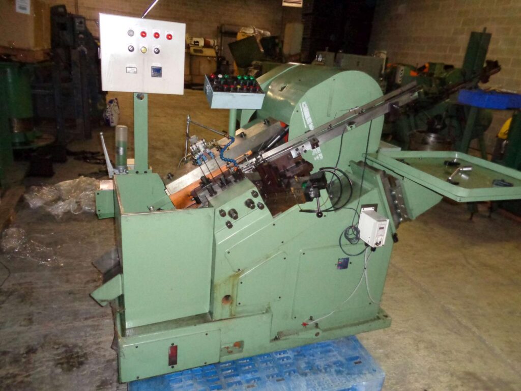 3/8″ Sanmei THI-10R #20 Flat Die Thread Roller w/Mule Unit